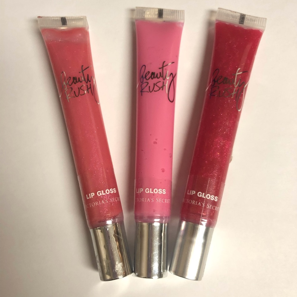 Victoria Secret Beauty Rush lip gloss bundle! HTF!